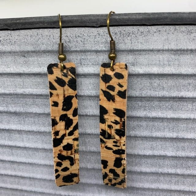 Bar Leather Earring DIY