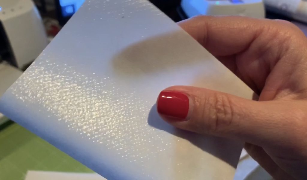 Applying Heat and Bond to the Back of Faux leather