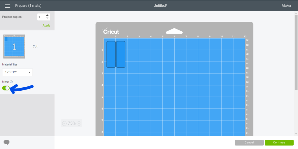 ready to cut cricut mat