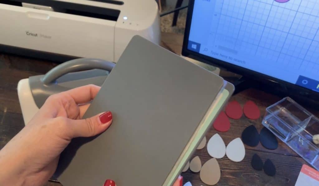 embossing folder with plates, ready for embossing machine