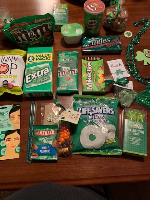 St. Patrick's Day care package