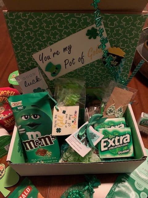 St. Patrick's Day care package