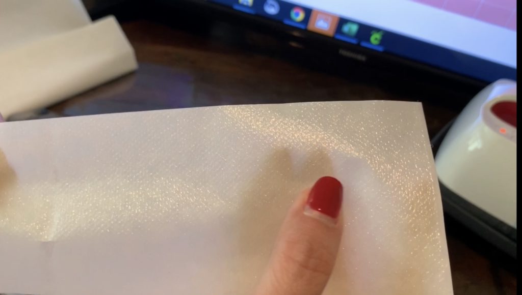 Heat n Bond for diy faux leather earrings