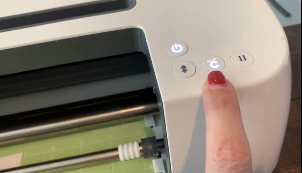 Cricut button to go with the cut