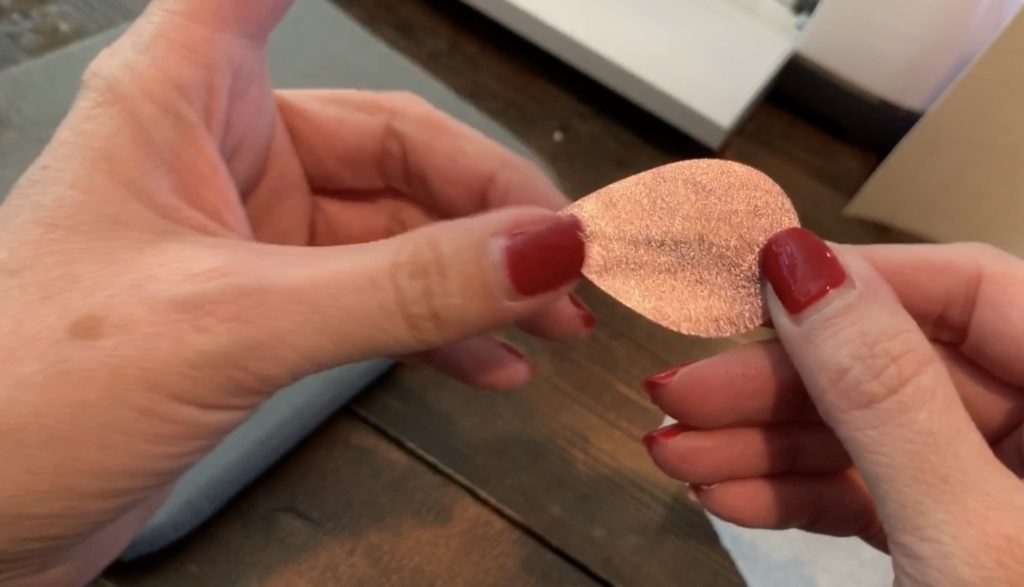 diy faux leather teardrop earrings with Hobby Lobby faux leather