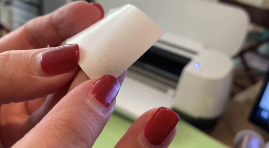 white heat transfer tape with bunny tails cut