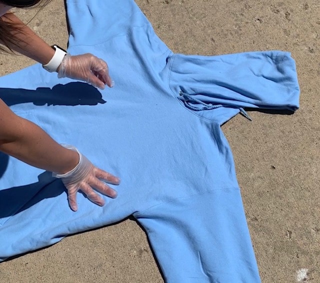 Bleach Spray Shirt DIY