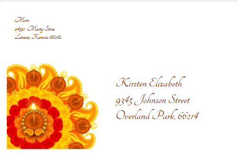 Little Box of Sunshine Care Package Label