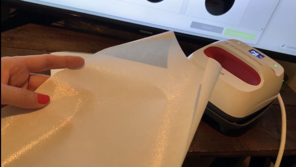 Heat n Bond for back of diy earrings