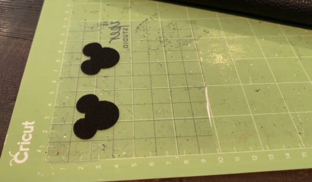 faux leather earrings