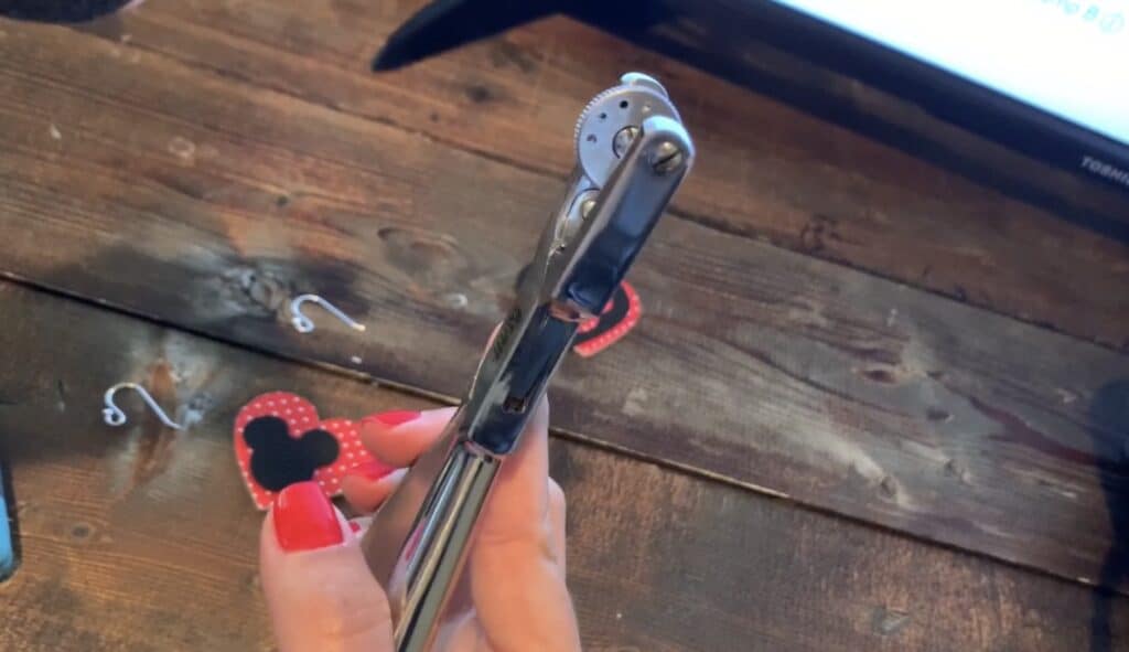 leather hole punch for diy faux leather earrings
