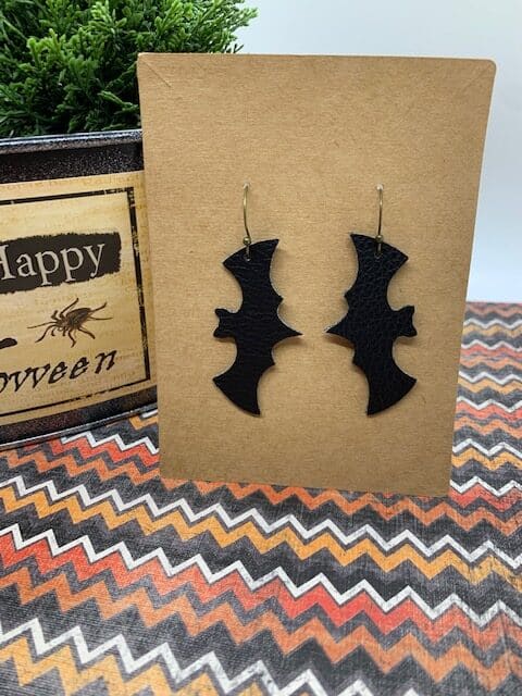 bat earrings diy