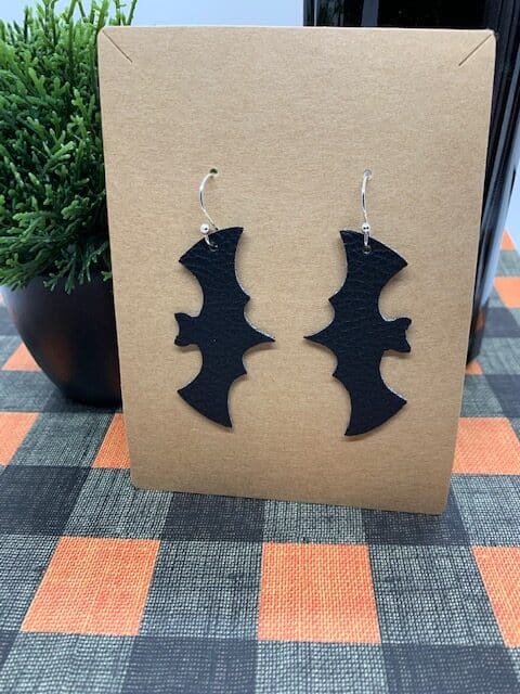 Bat Earrings DIY