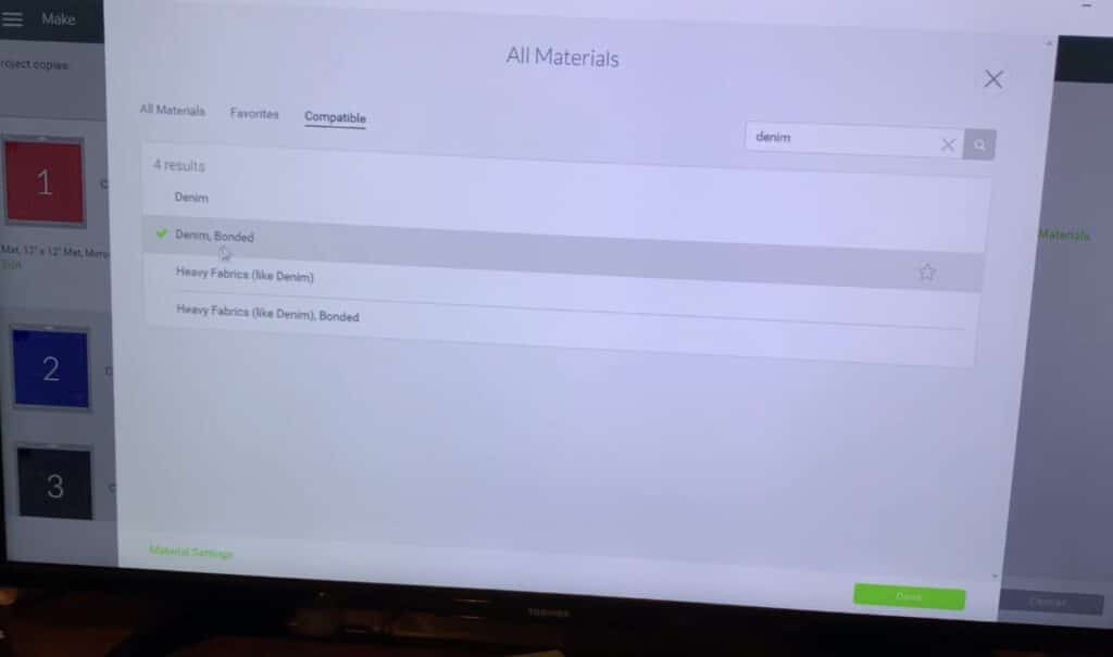 cutting glitter sheets