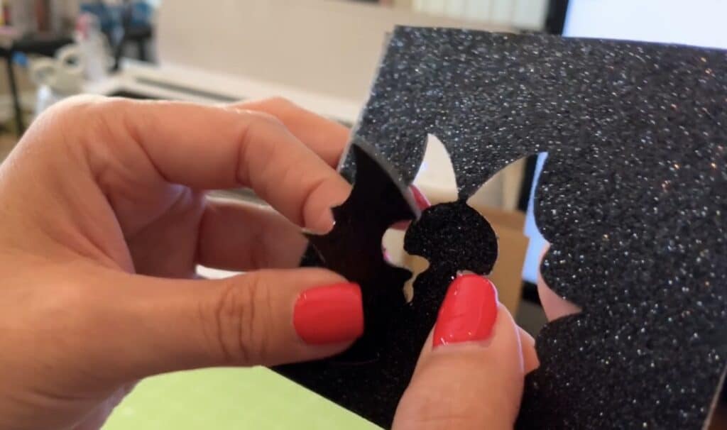 diy bath earrings for Halloween diy