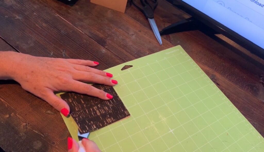 halloween earrings on a Cricut machine