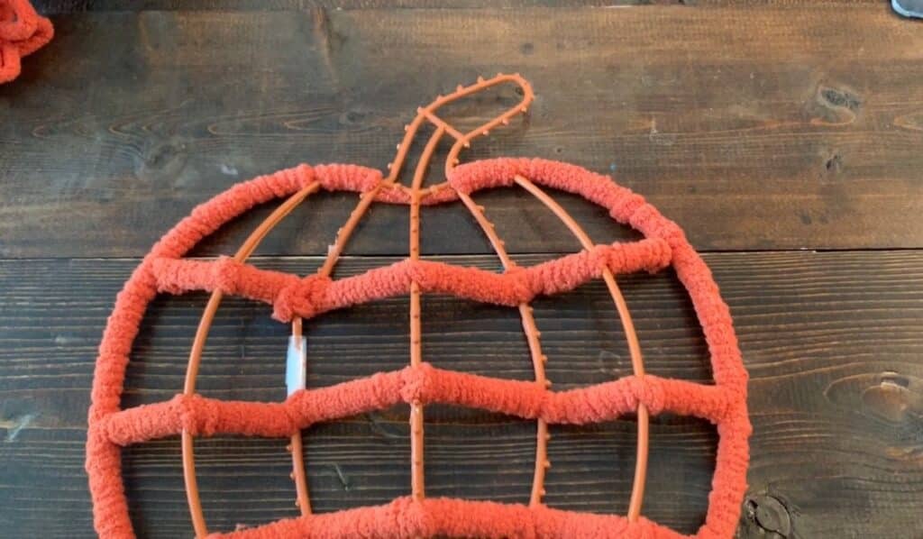 dollar tree diy pumpkin wreath