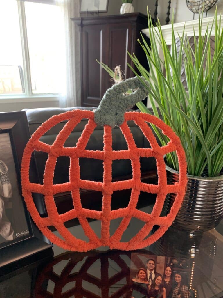 Dollar Tree Pumpkin Wreath DIY