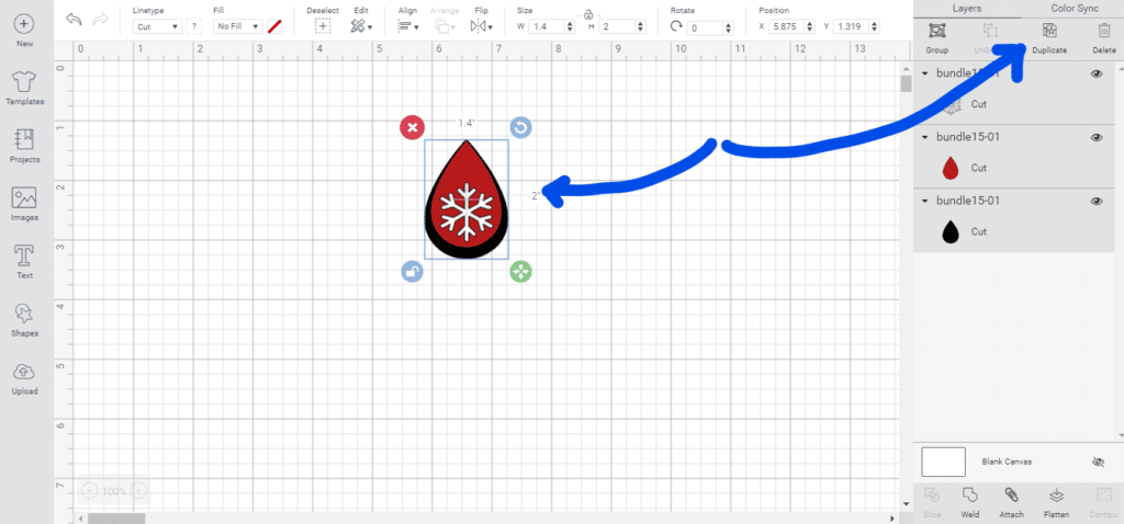 duplicating diy snowflake faux leather earrings