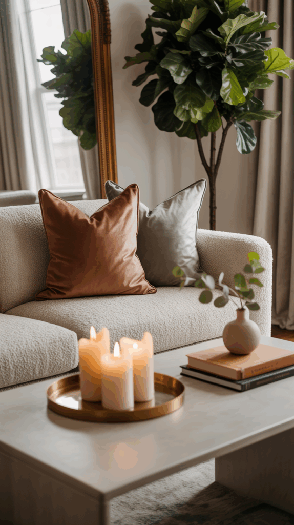 easy living room decor updates no new furniture