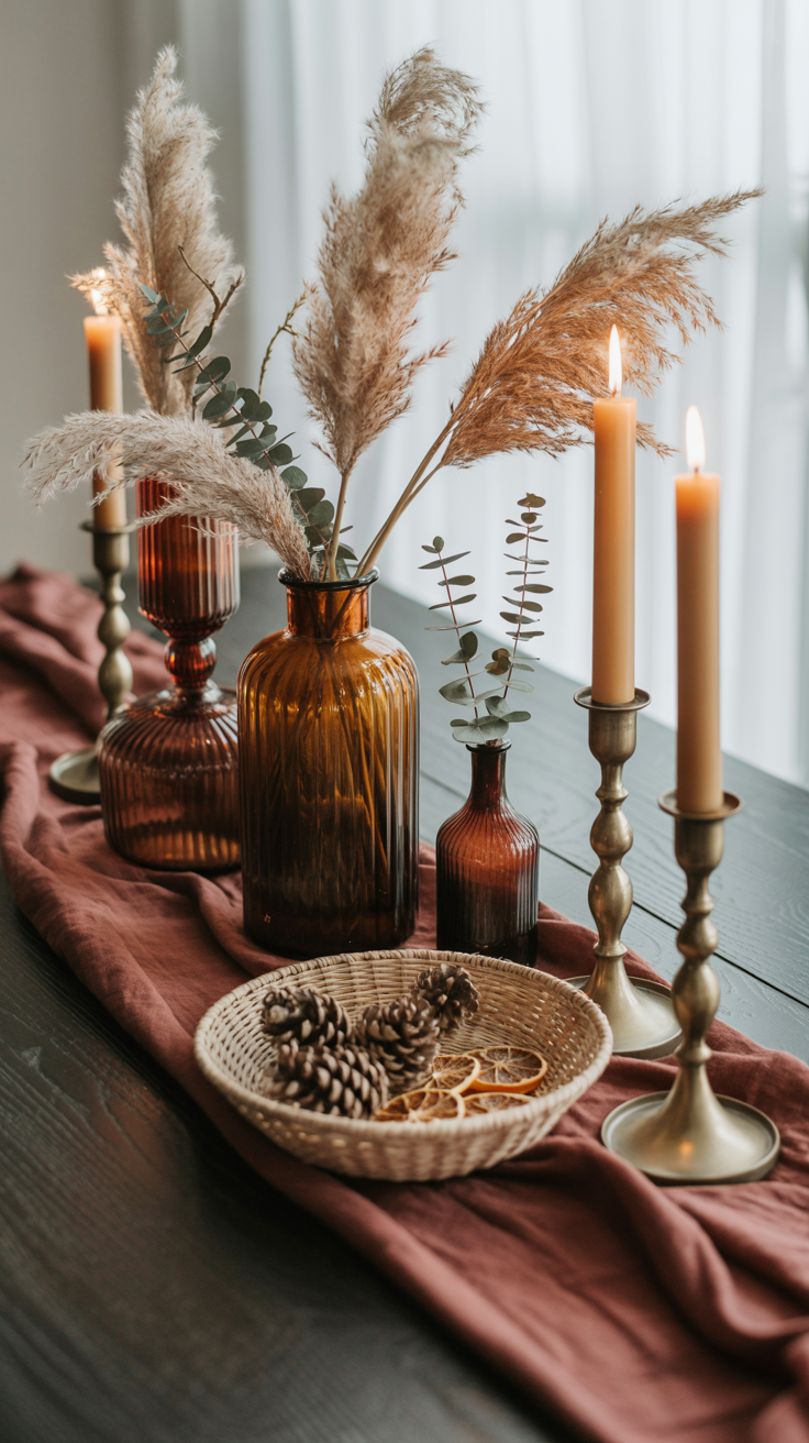 fall centerpiece ideas no pumpkins