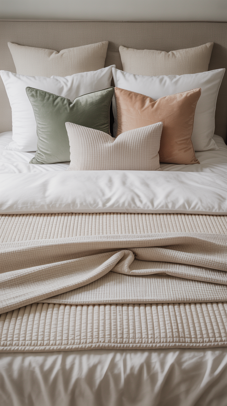 how to style a bed like a designer