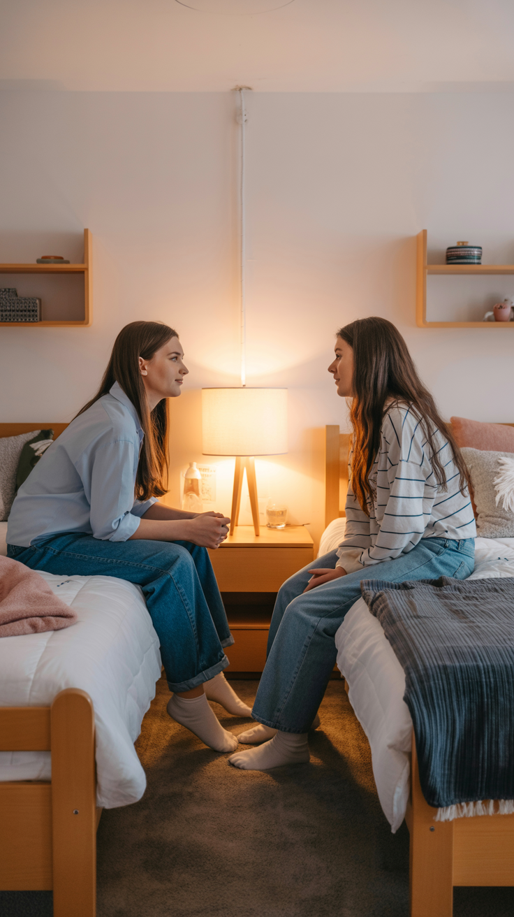 roommate conflict 101 dorm conversation