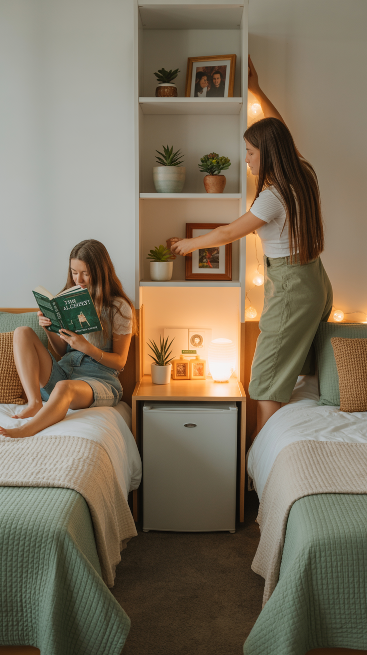 shared space solutions dorm room layout